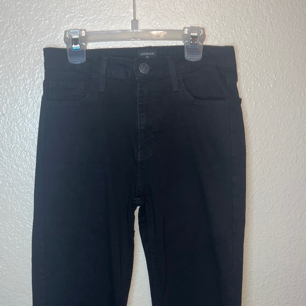Just black: Jeans